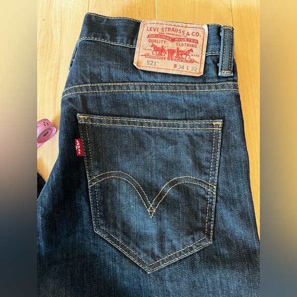 521 Levi’s w34 L 32 - Picture 2 of 4